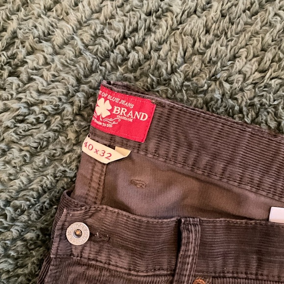 40 x 32” lucky brand brown corduroys - Picture 4 of 5